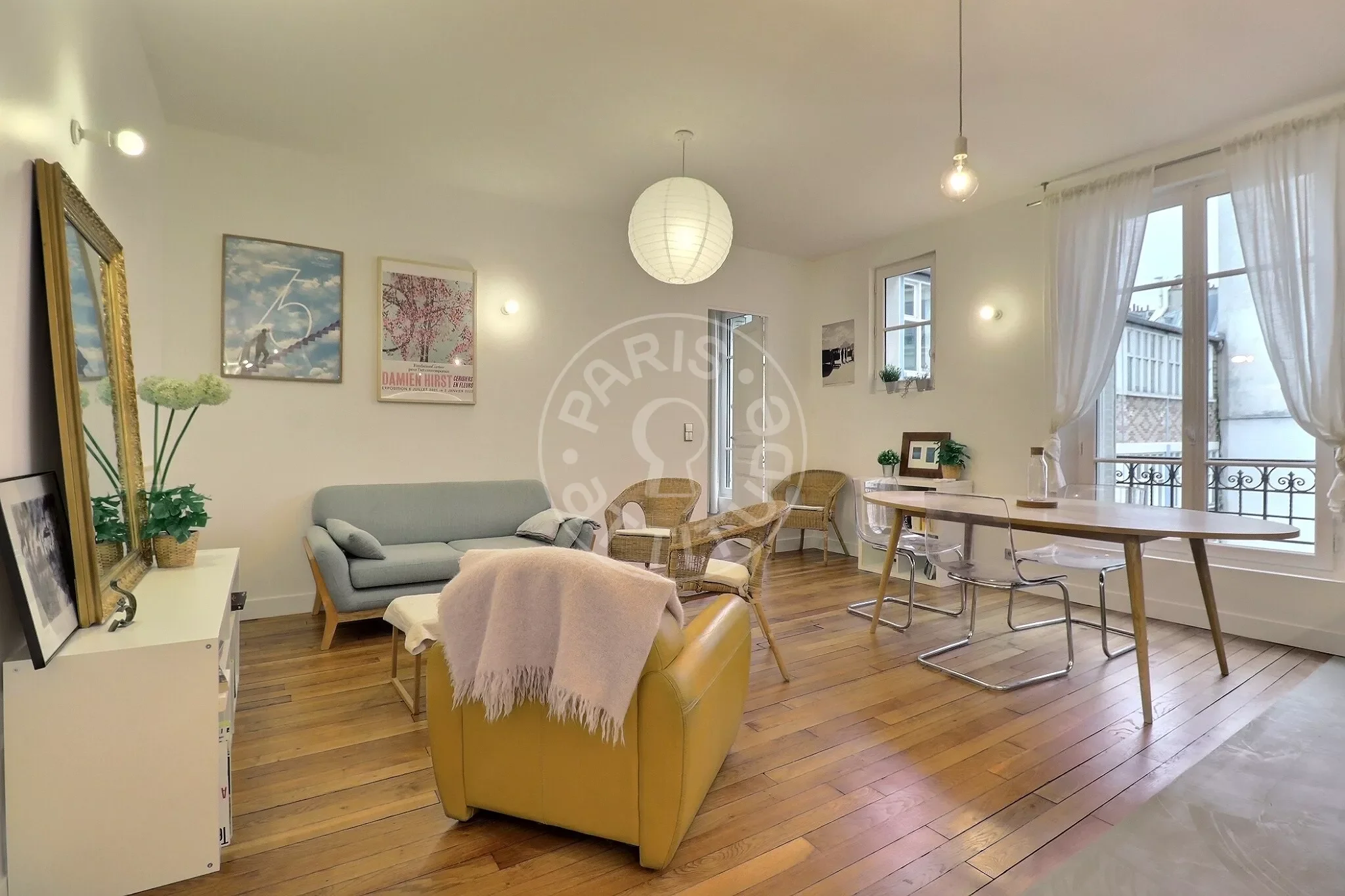 Flat Rue Froment in Paris