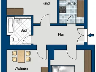 Wohnung Michael-Kazmierczak-Straße in Leipzig