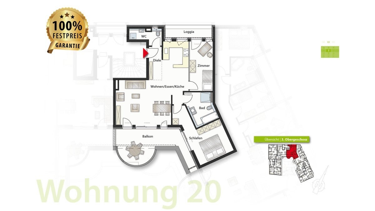 Wohnung Wilhelmstraße in Böblingen
