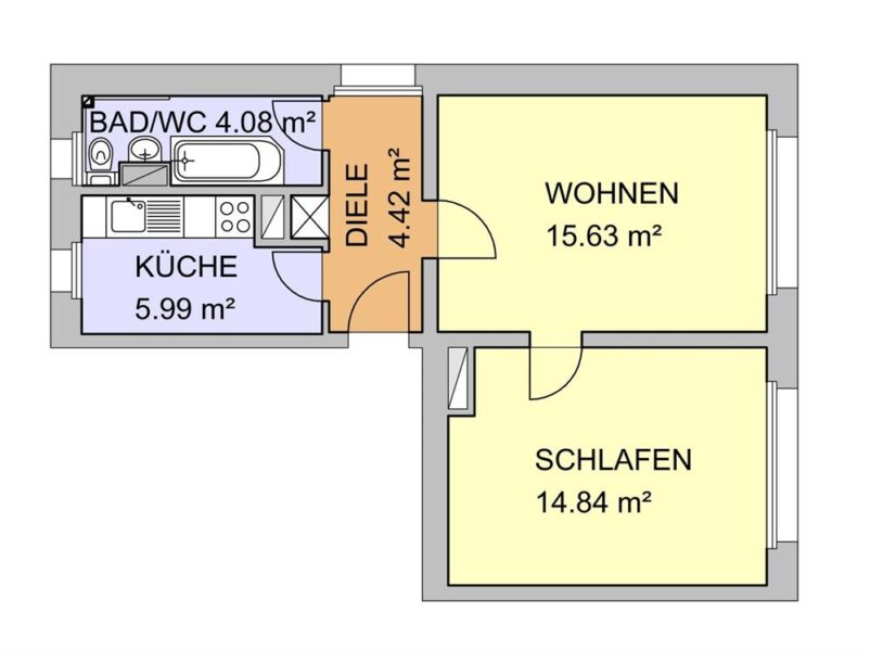 Wohnung J.-S.-Bach-Straße in Gräfenhainichen
