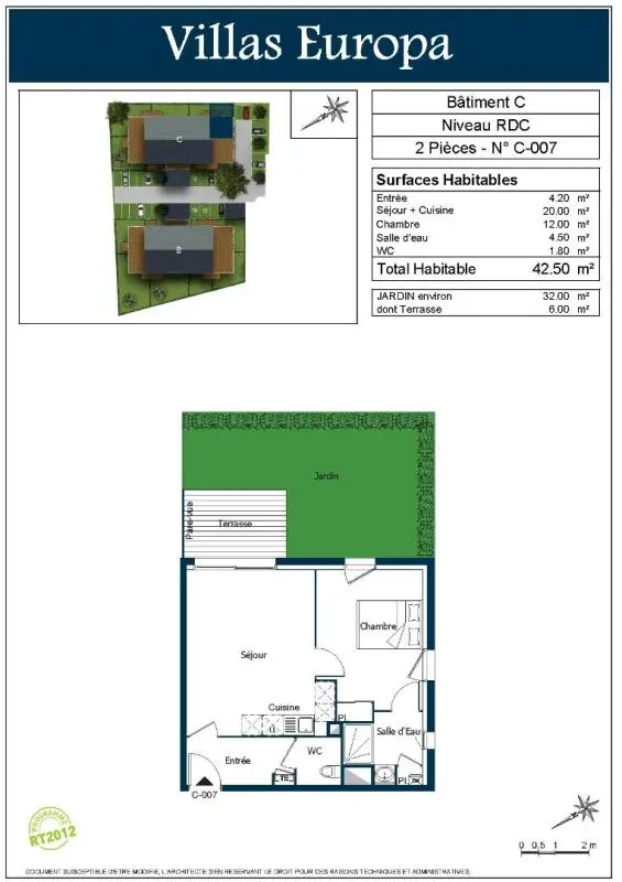 Flat Villas Europa in Pau