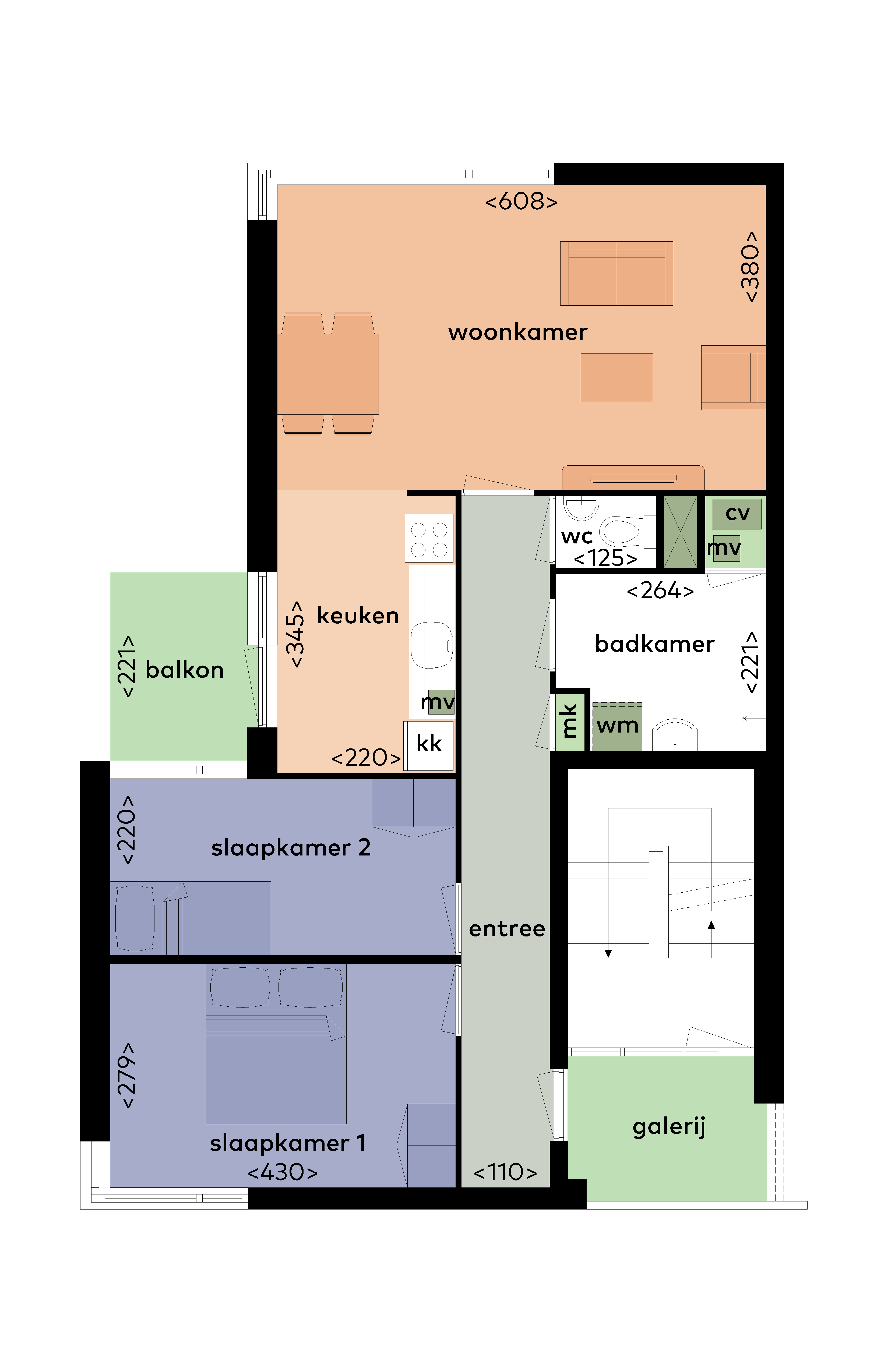 Appartement Argusvlinder 120 in Breda