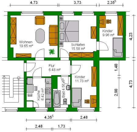 Haus Auf den Gebinden in Zeitz