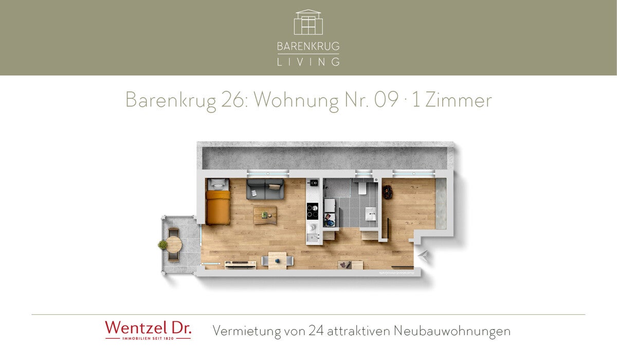 Wohnung Barenkrug in Hamburg