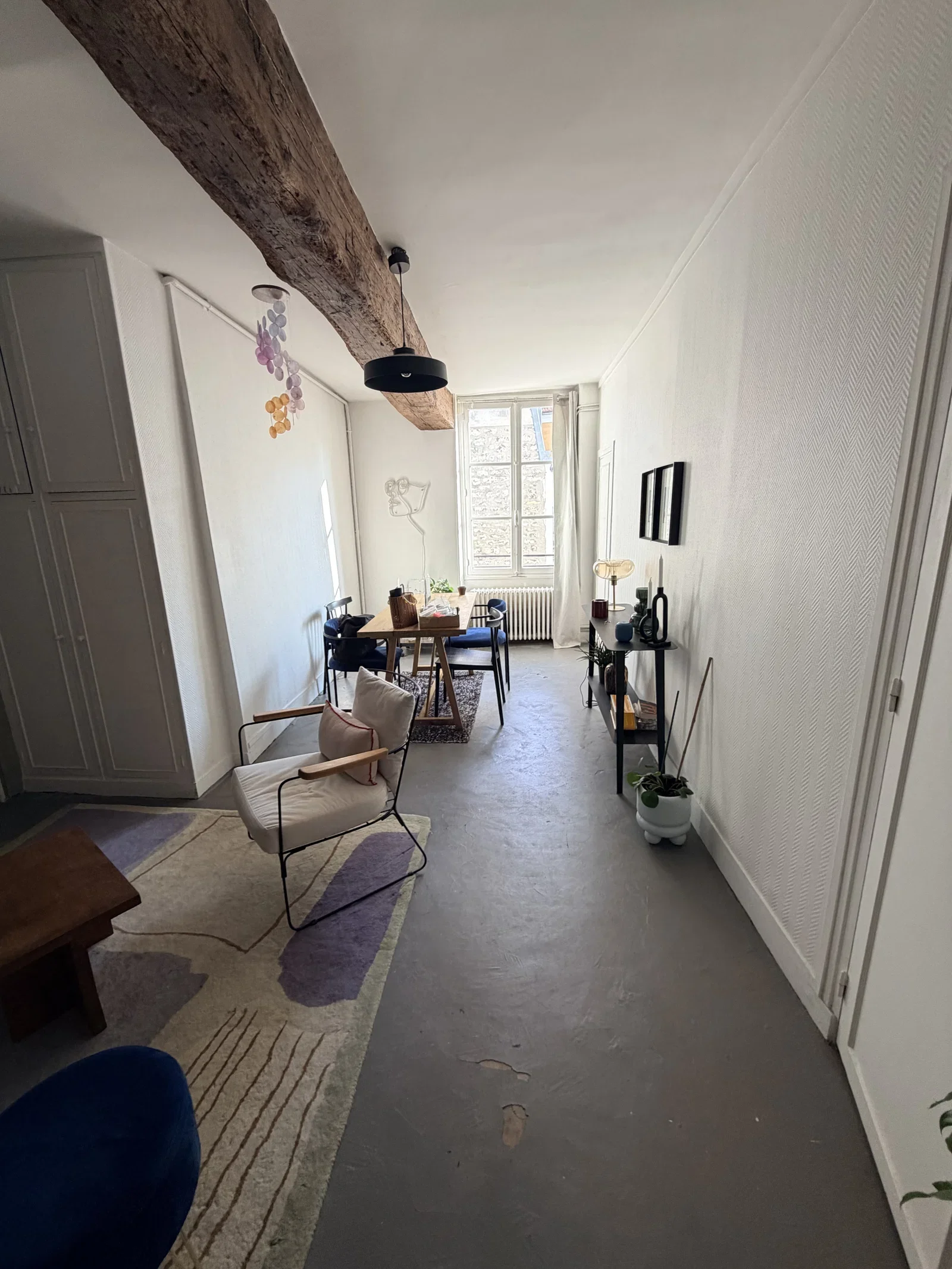 Chambre Rue des Vertus à Paris