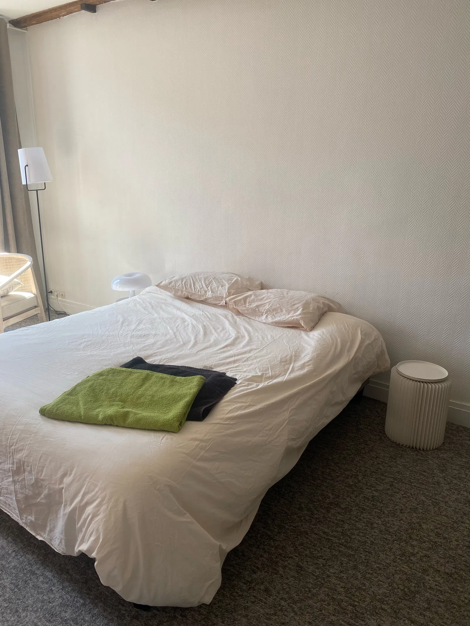 Chambre Rue des Vertus à Paris