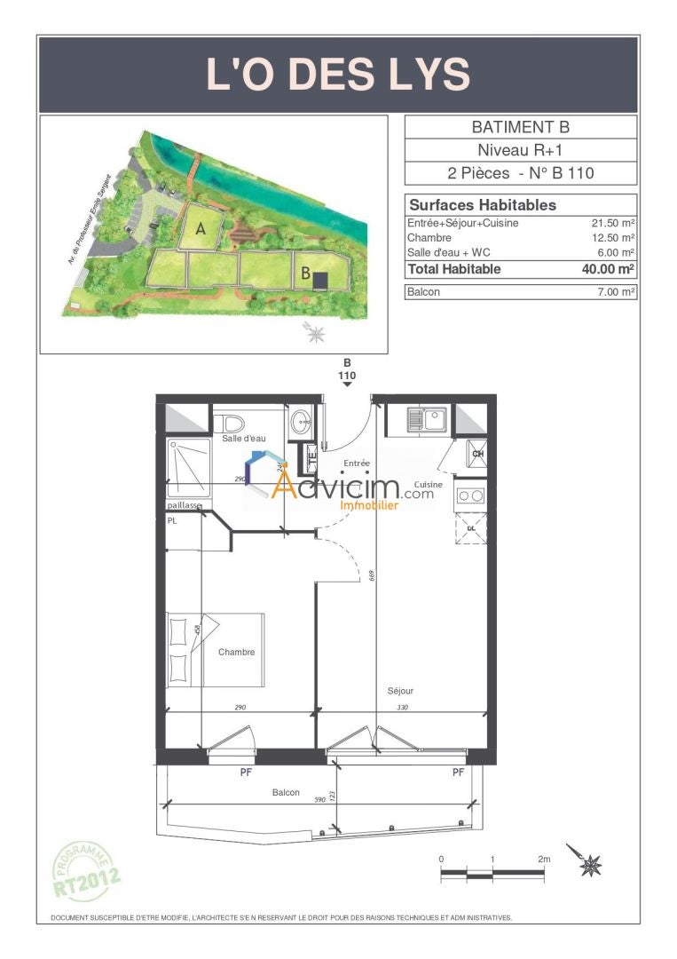 Appartement D 139 à Épône