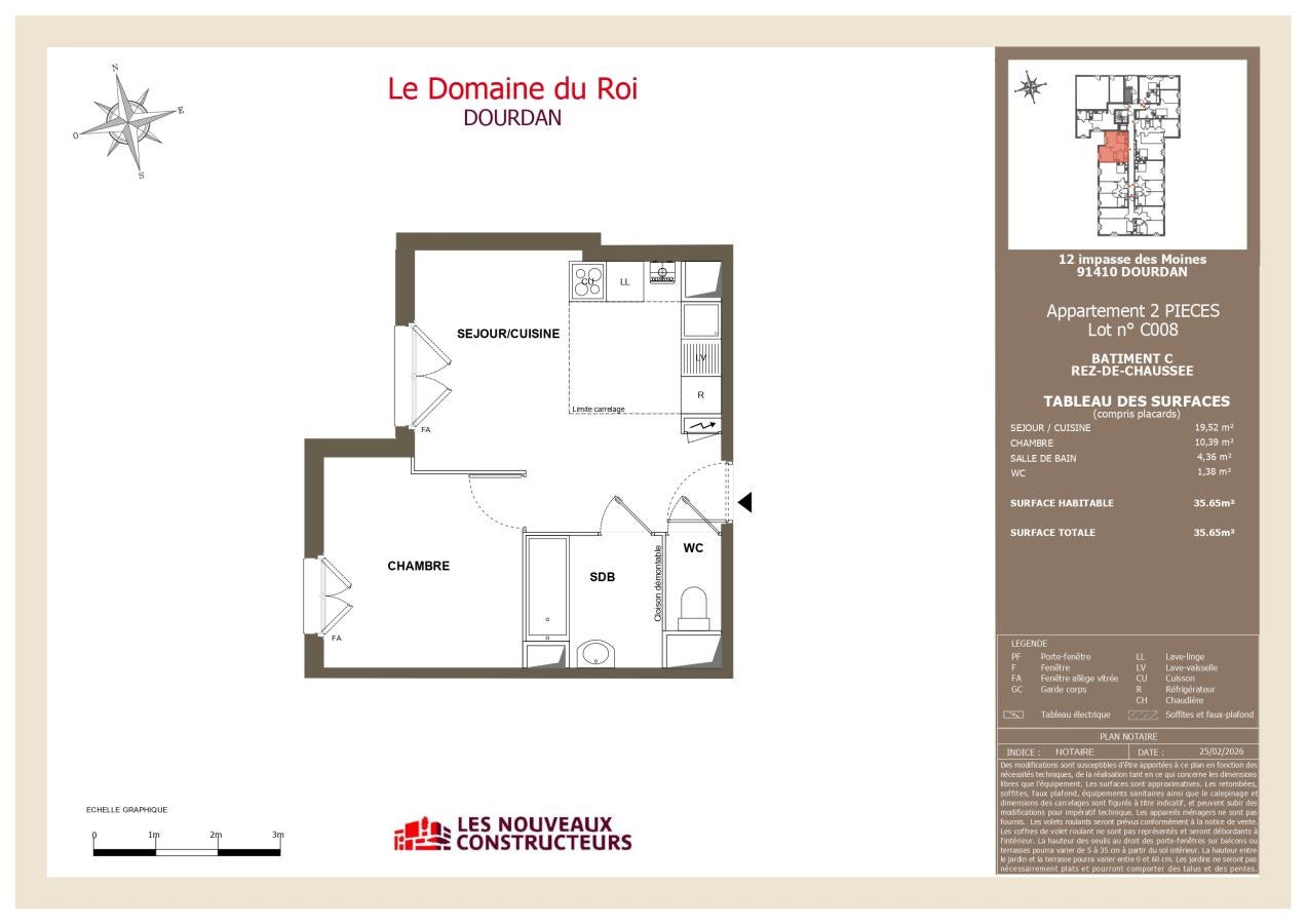 Appartement Impasse des Moines à Dourdan