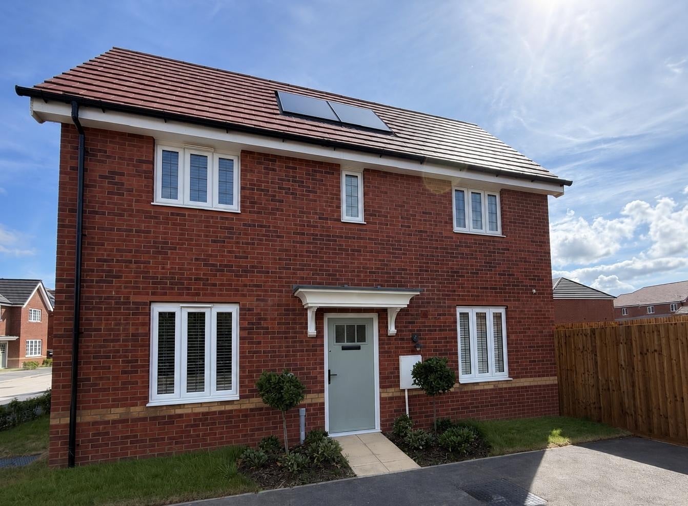 House Langley Close in Liverpool