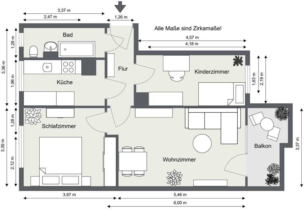 Wohnung Liselotte-Herrmann-Straße in Gera