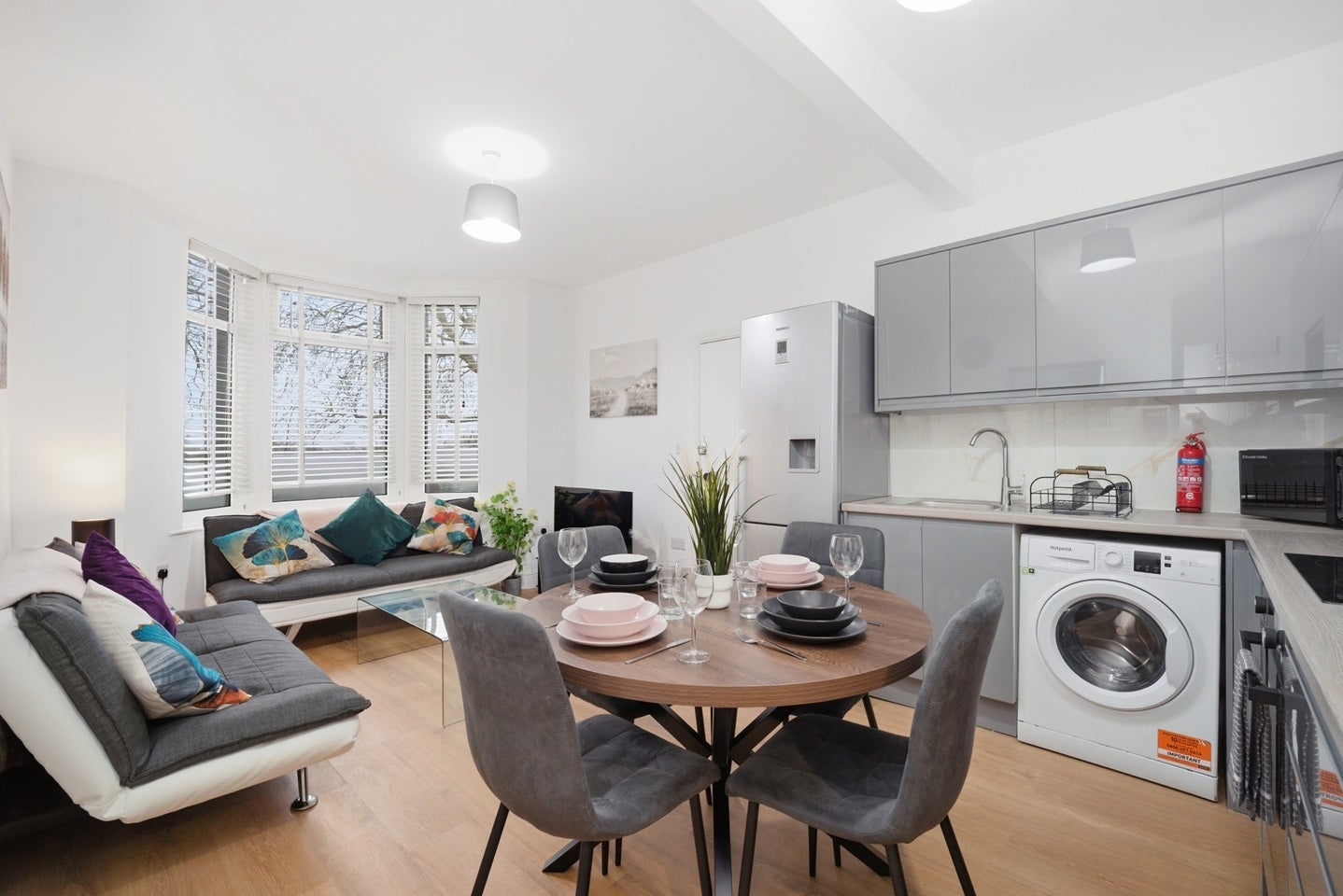 Flat Dames Road in Greater London