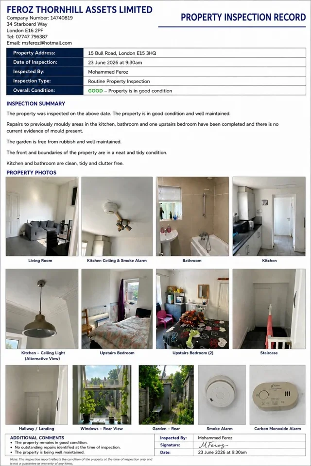 House Bull Road in Greater London