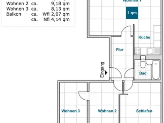 Wohnung Jessener Straße in Dresden
