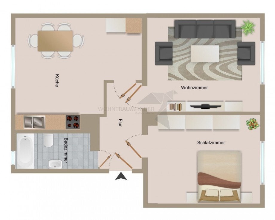 Wohnung Wilkestraße in Zwickau