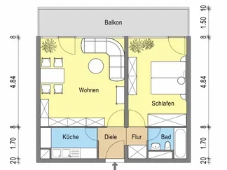 Wohnung Am Taubertsberg in Mainz