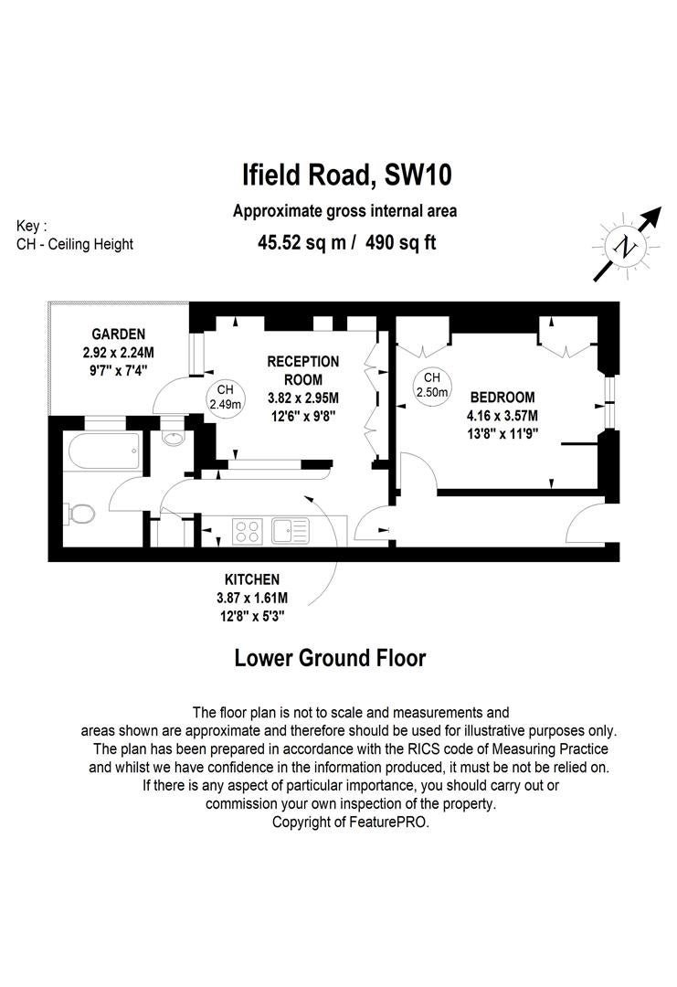 Flat Ifield Road in London