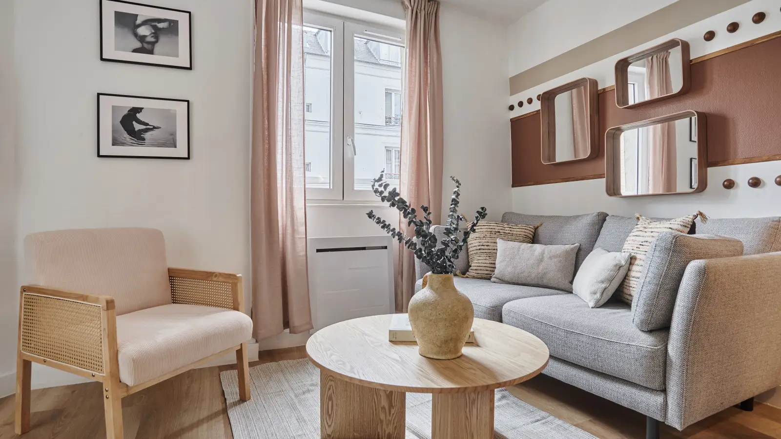 Flat Rue de Nemours in Paris