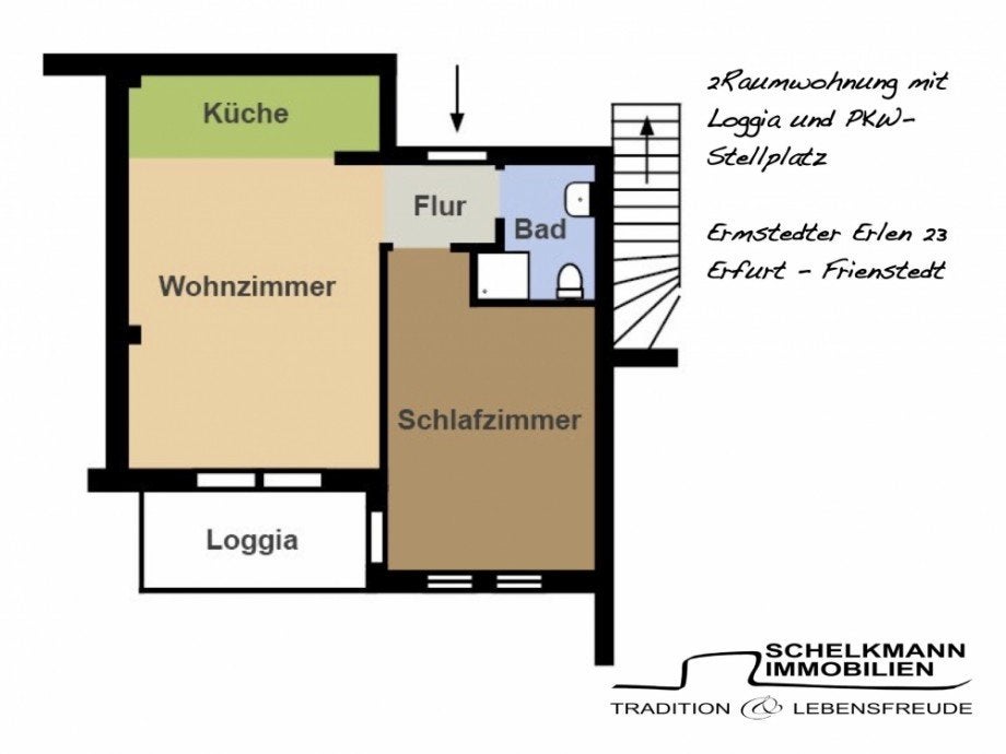 Wohnung Ermstedter Erlen in Erfurt