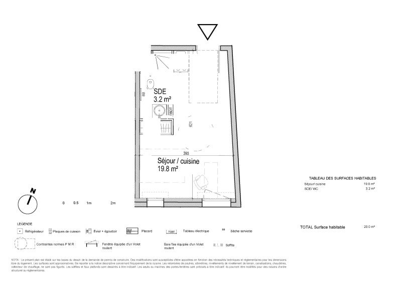 Flat Rue de Kerguelen in Lorient