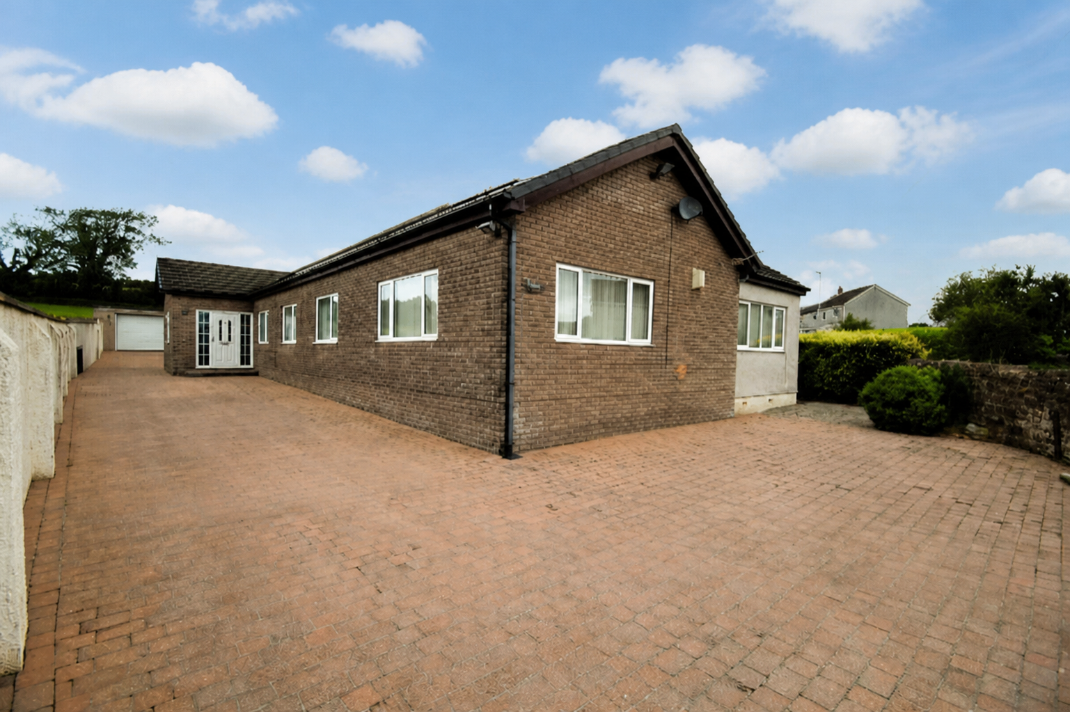 House Station Road in Aspatria