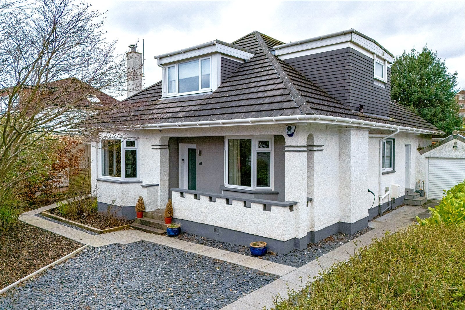 House Albert Drive in Bearsden