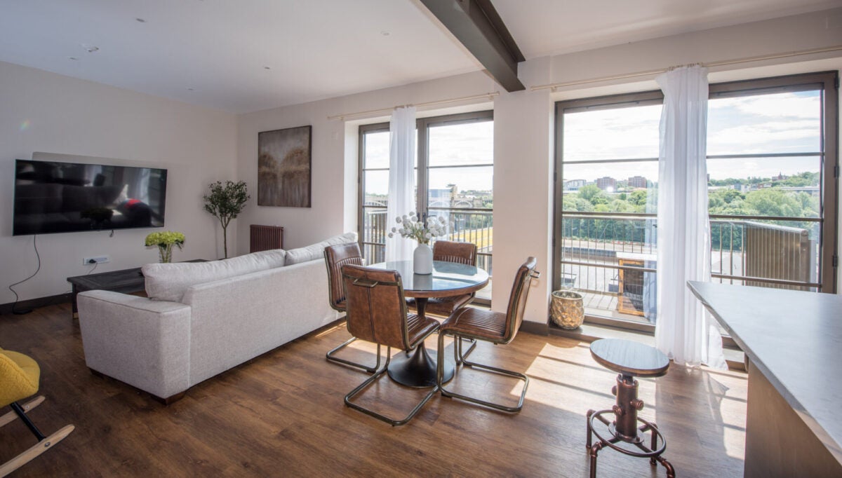 Flat Forth Street in Newcastle upon Tyne