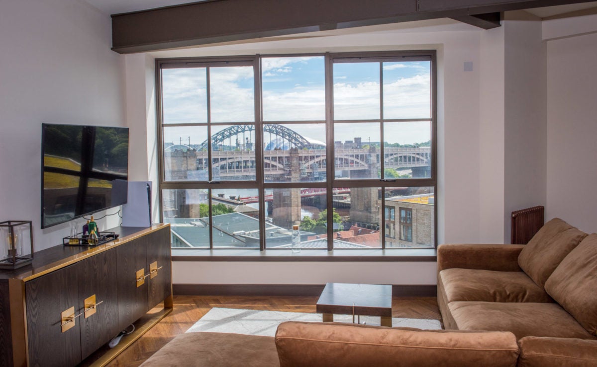 Flat Tuthill Stairs in Newcastle upon Tyne