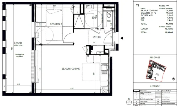 Appartement Rue de Cénac à Bordeaux