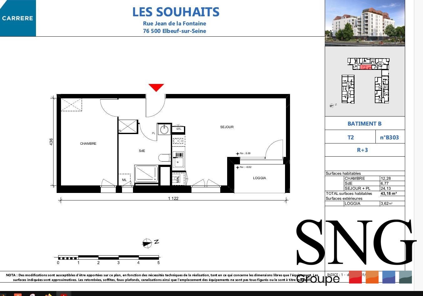 Appartement Rue Denis Chauvel-Bidan à Elbeuf