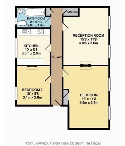 Room Chatham Street in Greater London