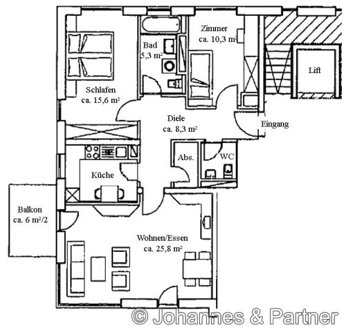 Wohnung Pfotenhauerstraße in Dresden