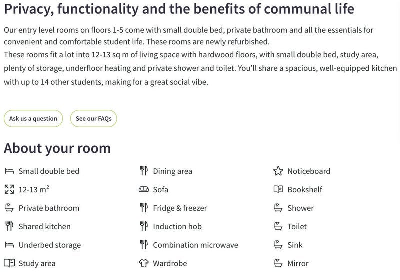 Room Goswell Road in Greater London