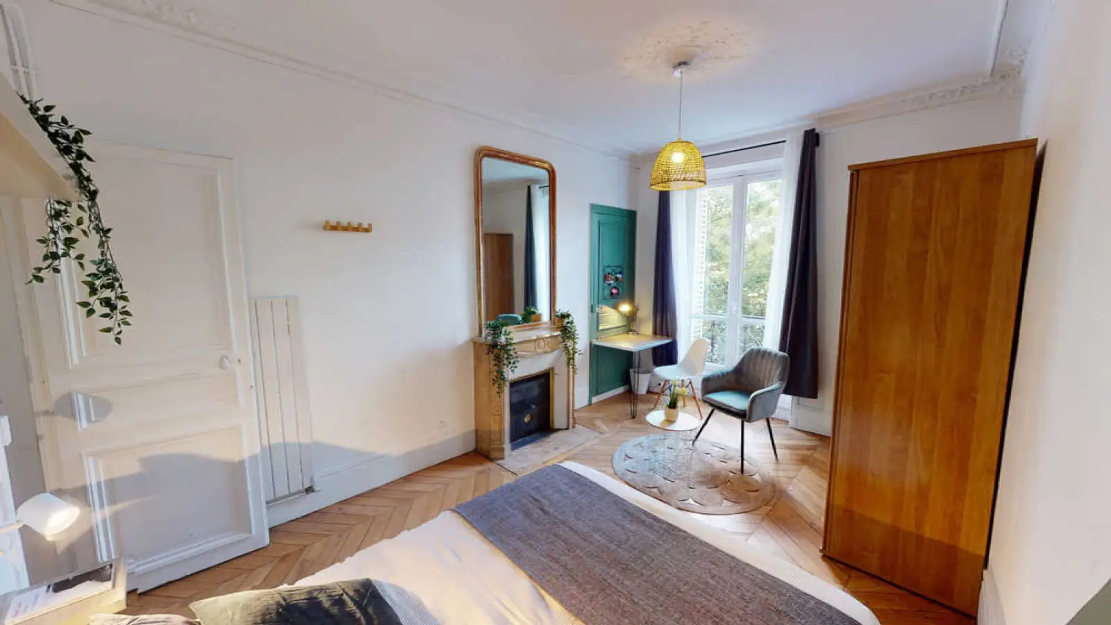 Chambre Rue Lucien Sampaix à Paris