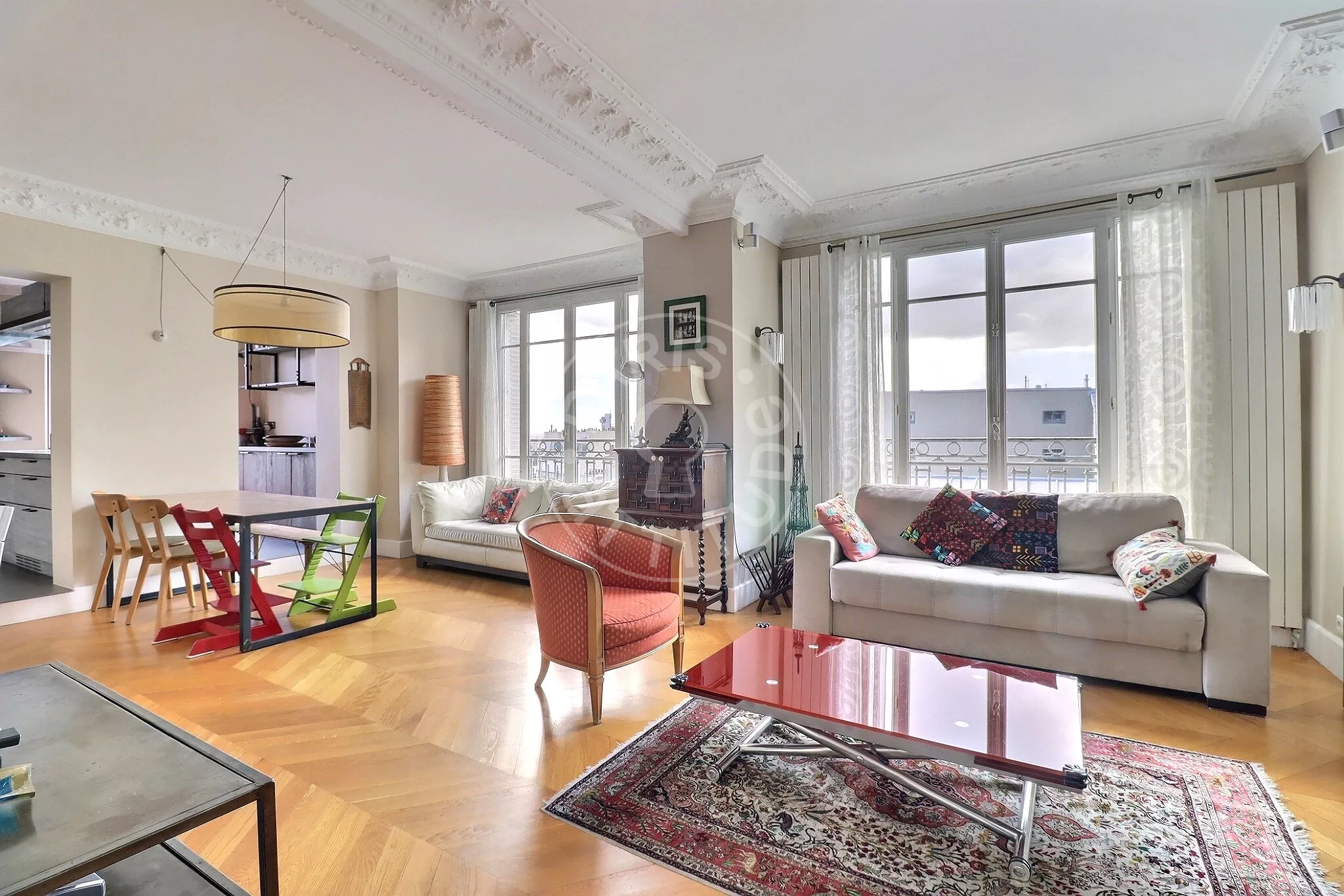 Appartement Rue Tourlaque à Paris