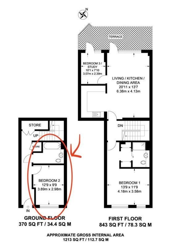 Room Cording Street in Greater London