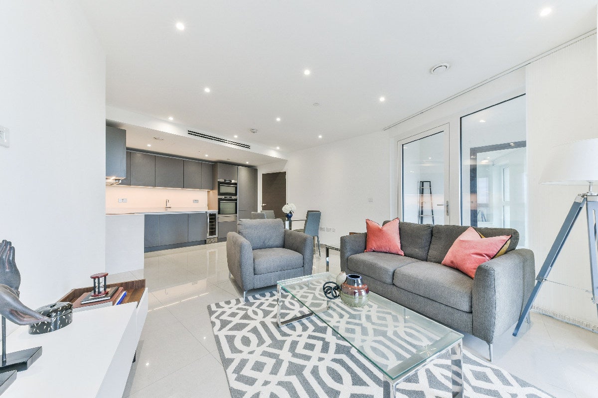 Flat Blackfriars Road in London