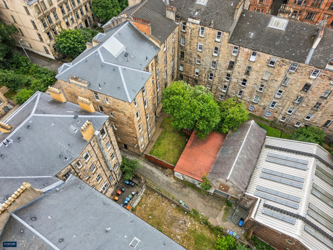 Flat Kersland Street in Glasgow