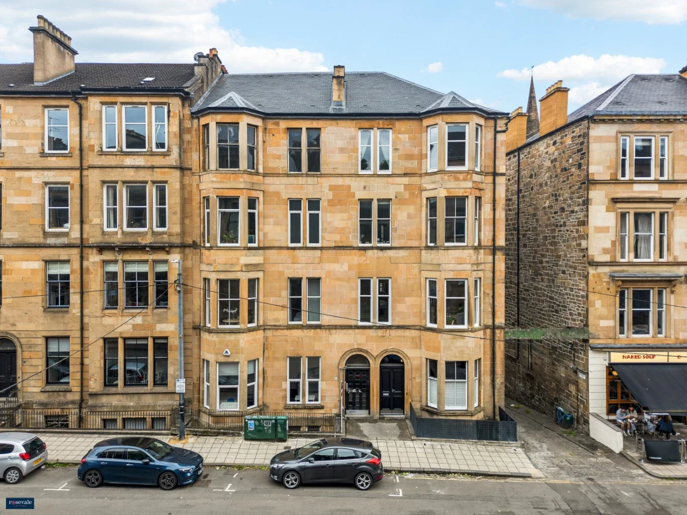 Flat Kersland Street in Glasgow