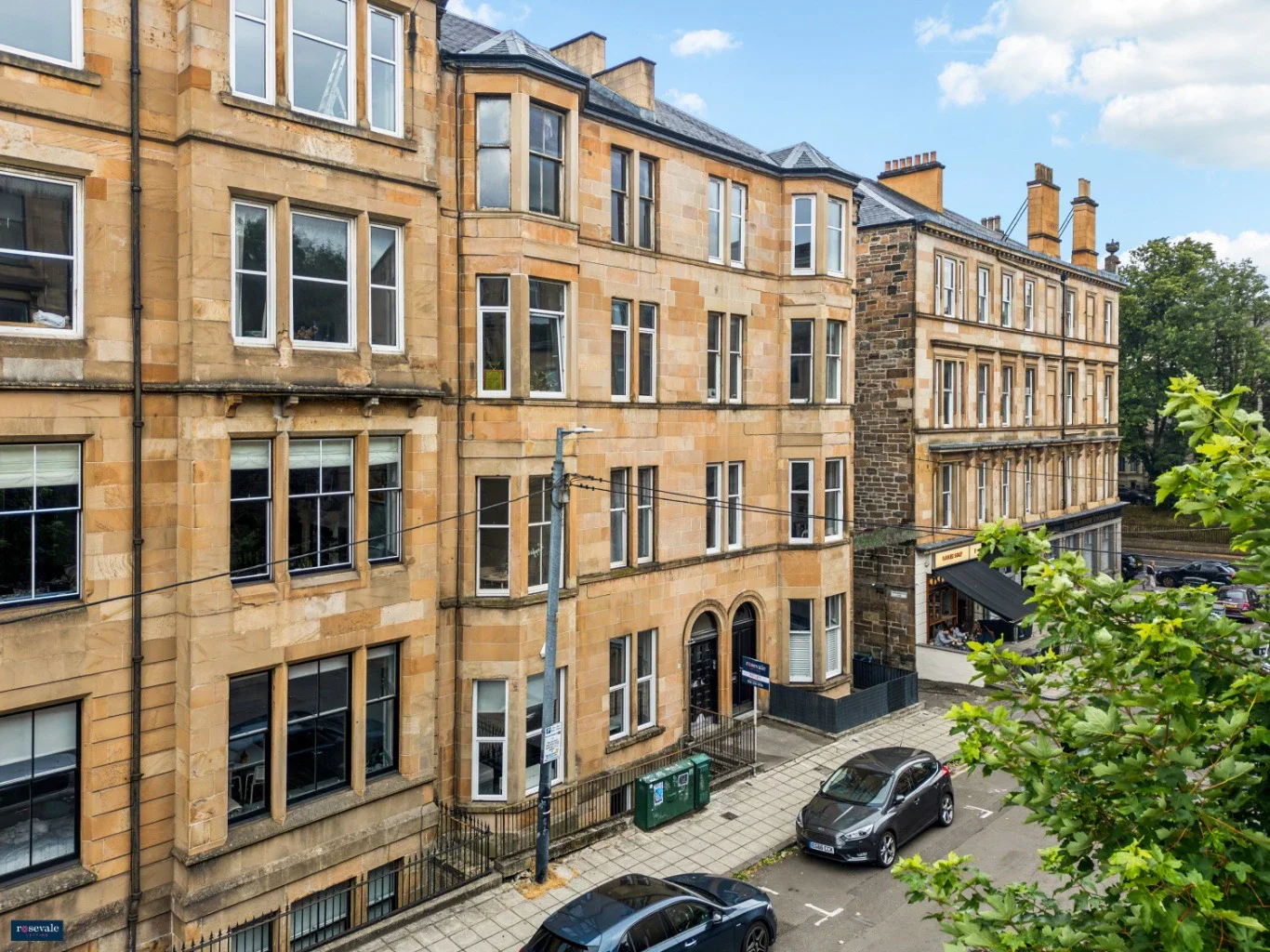Flat Kersland Street in Glasgow