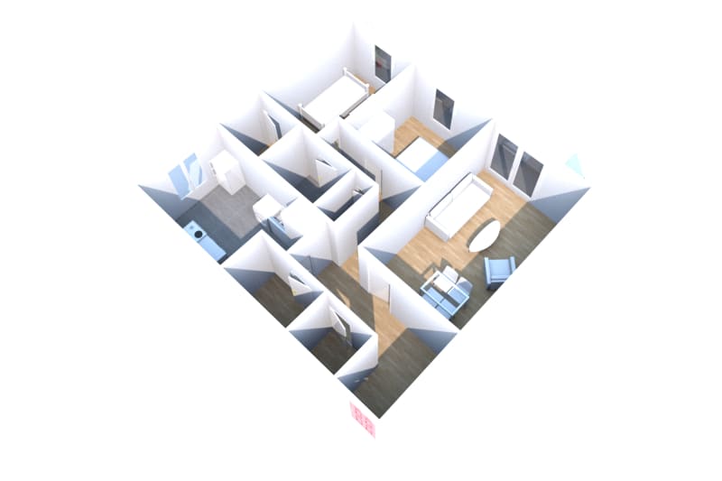 Flat Rue Georges Braque in Grand-Couronne