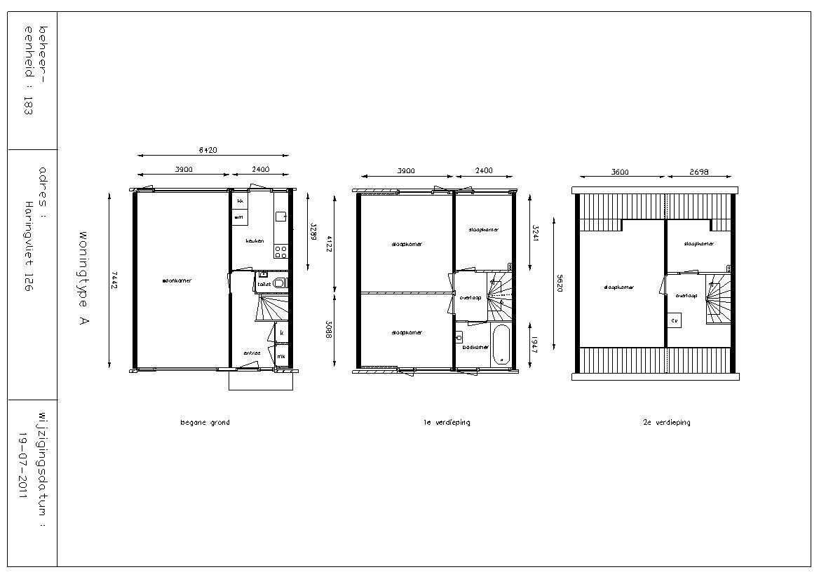 Huis Haringvliet 126 in Alphen aan den Rijn