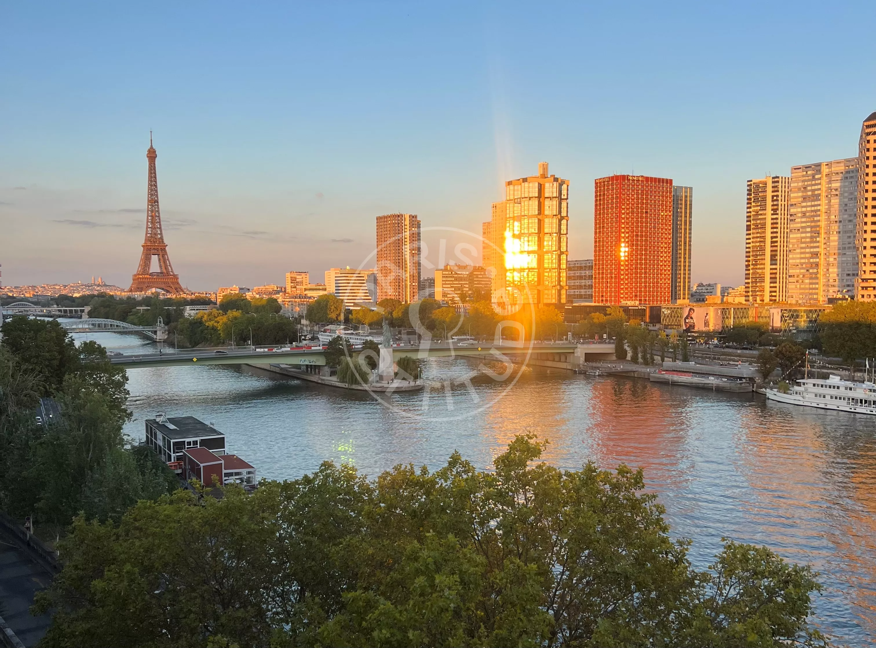 Flat Quai Louis Blériot in Paris