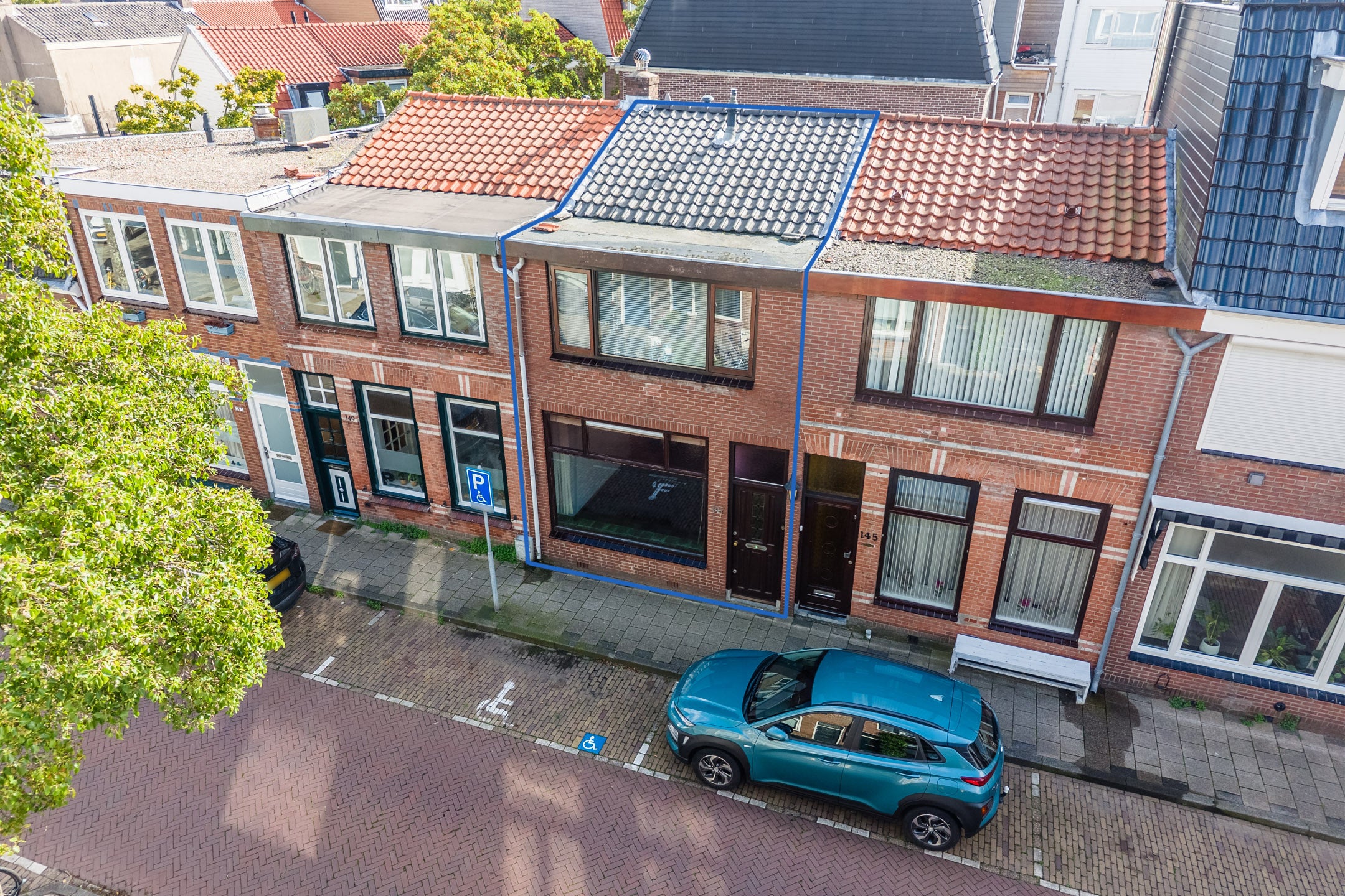 Huis President Steijnstraat 147 in Haarlem