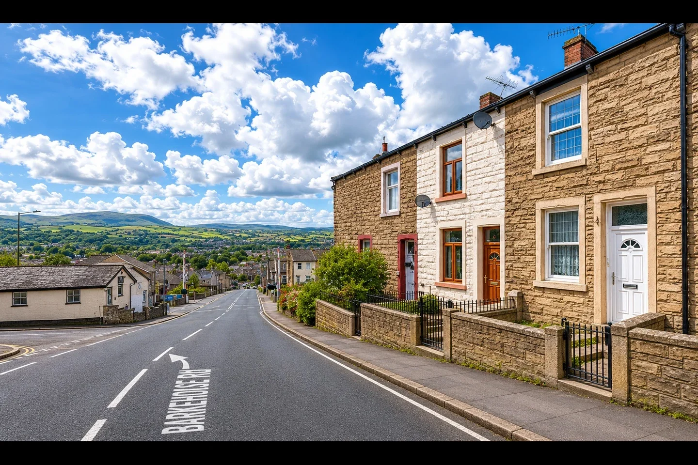 House Barkerhouse Road in Borough of Pendle