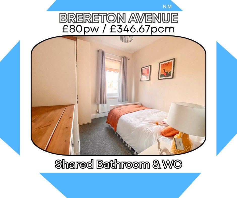 Room Brereton Avenue in Cleethorpes