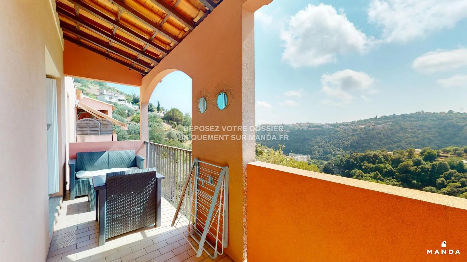 Appartement Corniche de Magnan à Nice