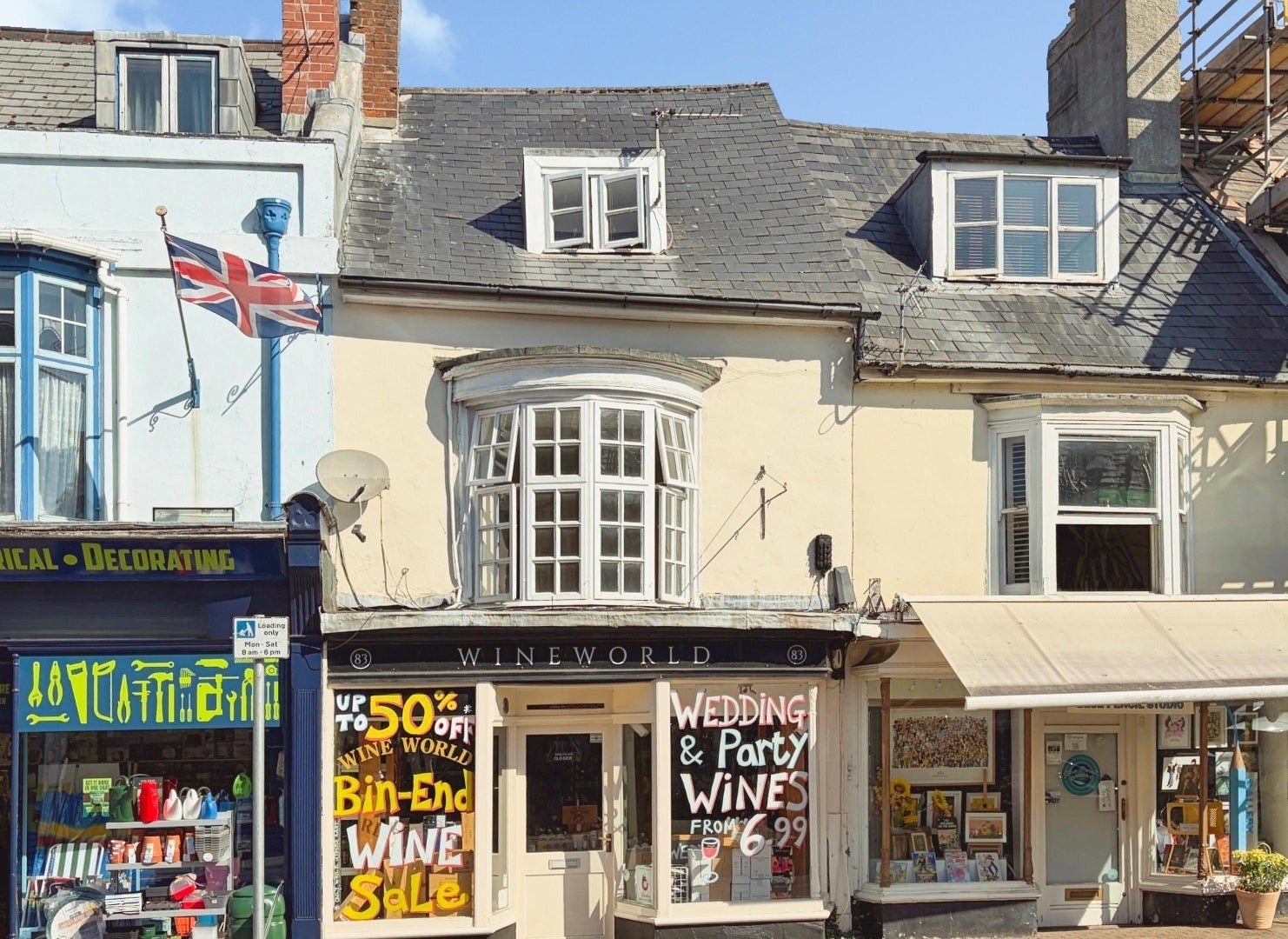 Flat High Street in East Devon