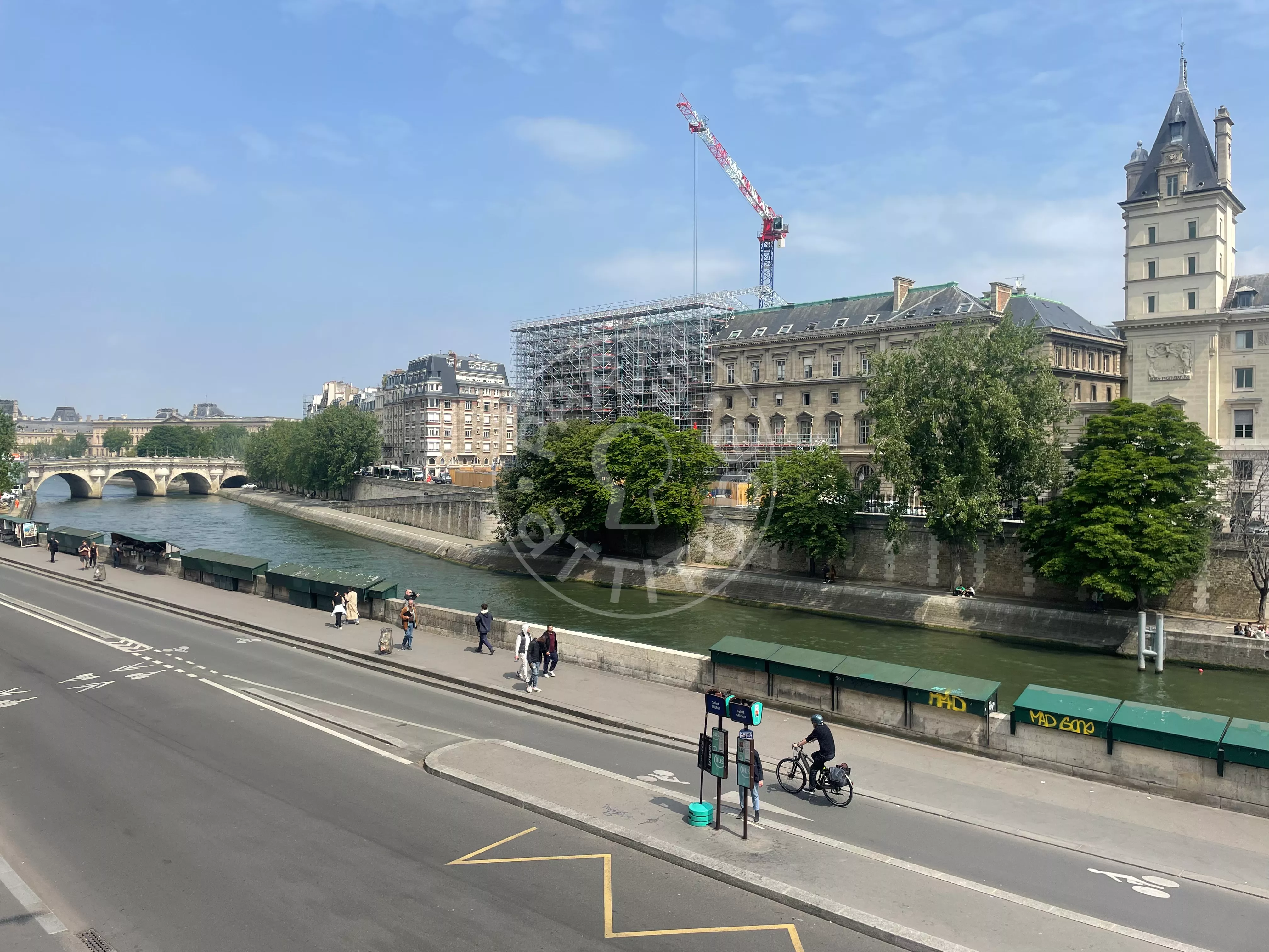 Flat Quai des Grands Augustins in Paris