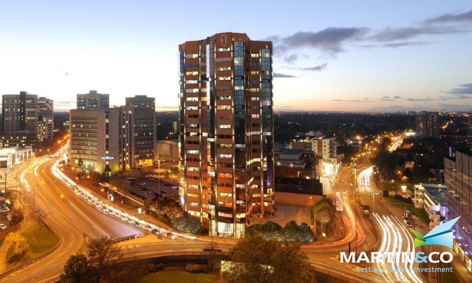 Flat Hagley Road in Birmingham