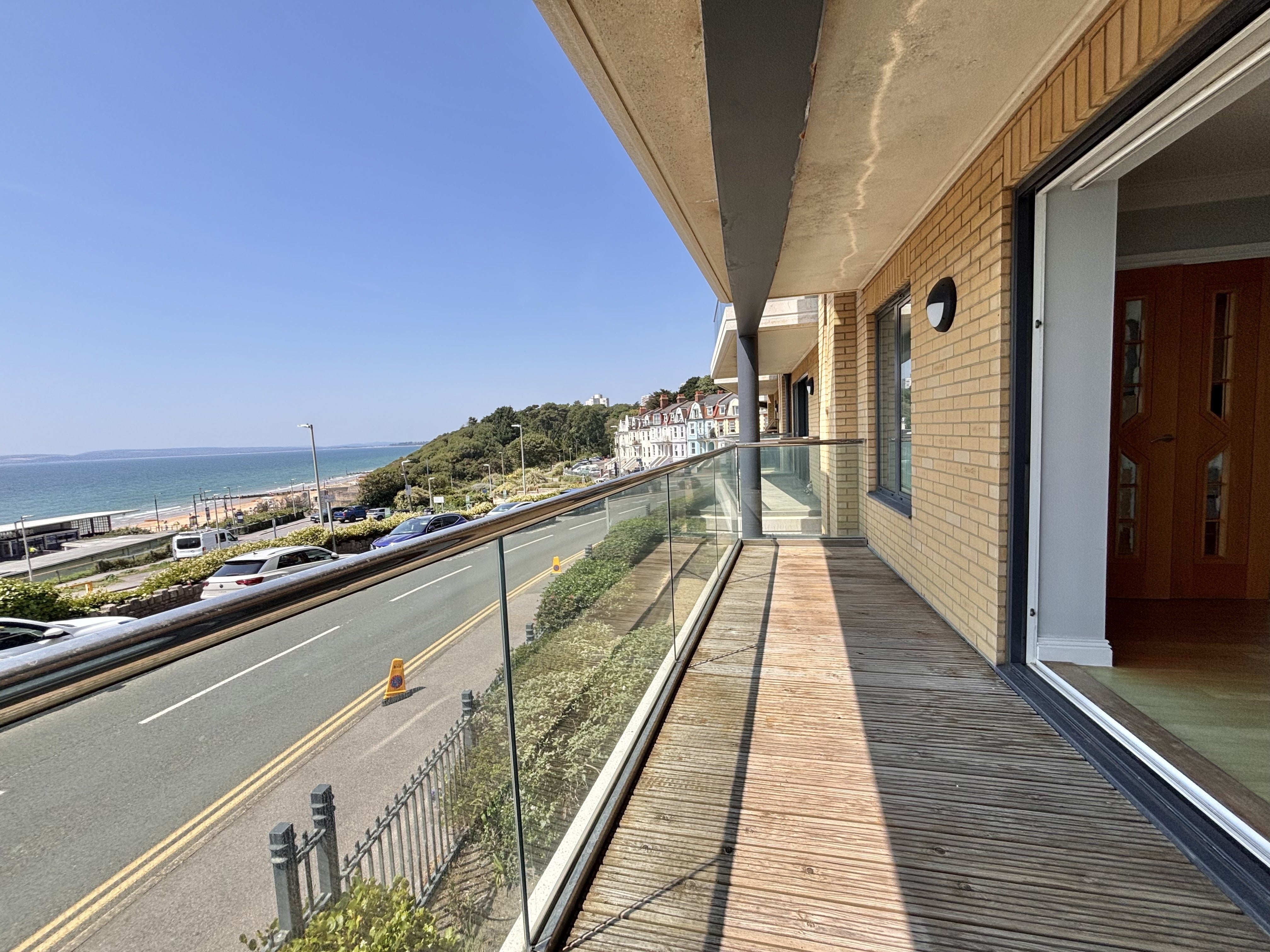 Flat Sea Road in Bournemouth